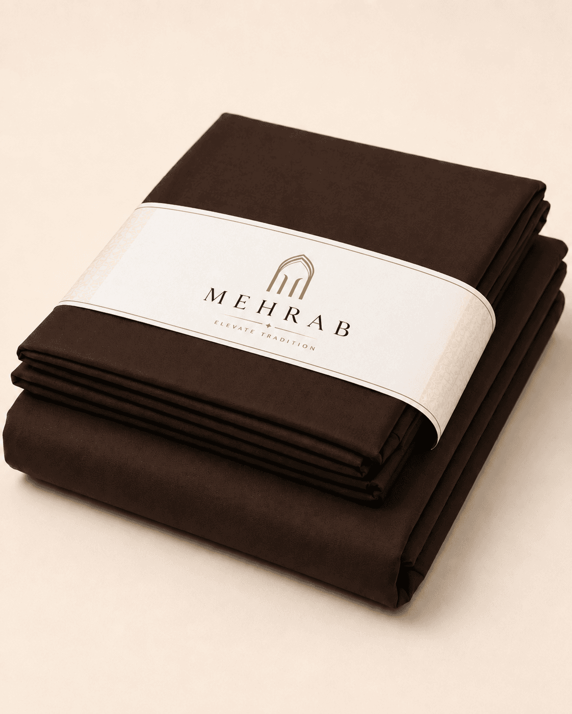 Mehrab Essential Brown Unstitched Shalwar Kameez