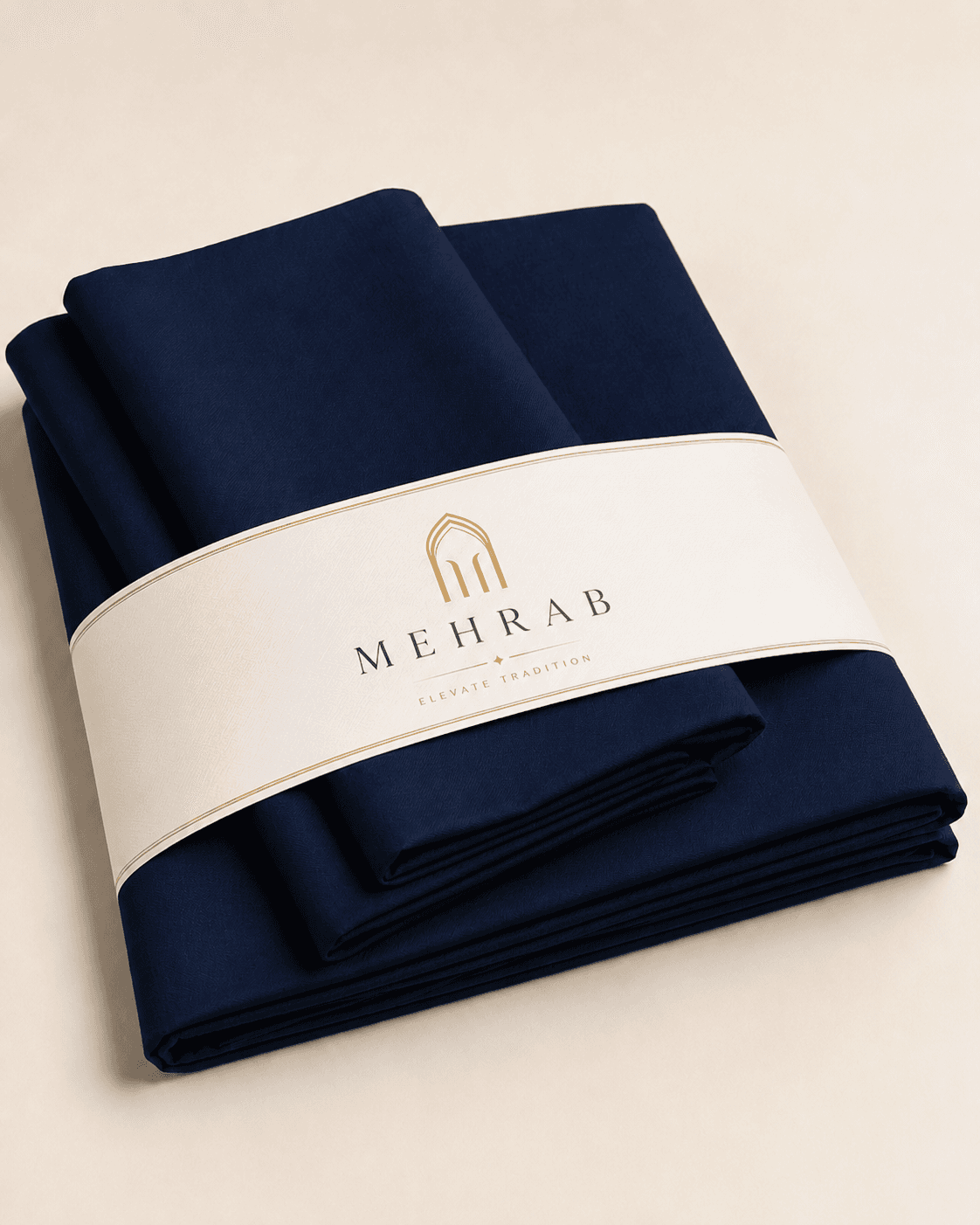 Mehrab Essential Navy Blue Unstitched Shalwar Kameez